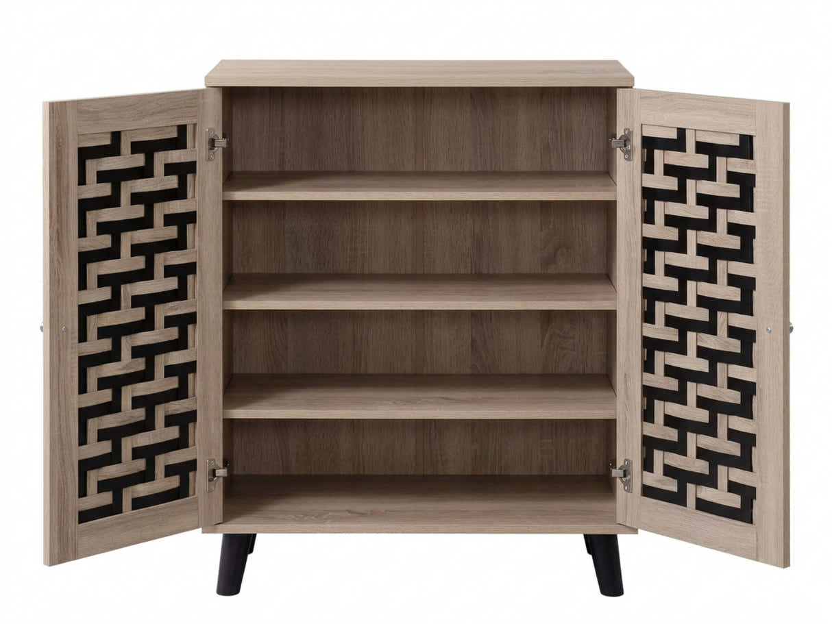 Iris 2-Door Shoe Cabinet