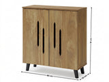 Hydrangea 2-Door Shoe Cabinet