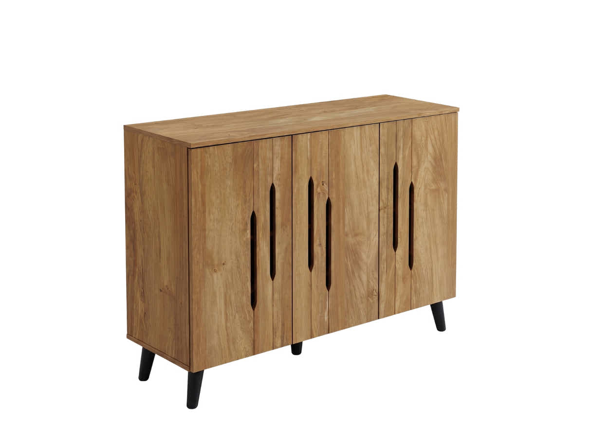 Hydrangea 3-Door Shoe Cabinet