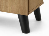 Hydrangea 3-Door Shoe Cabinet