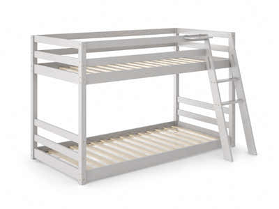 Xclusive Polli Mid-Sleeper Bunk Bed - Grey