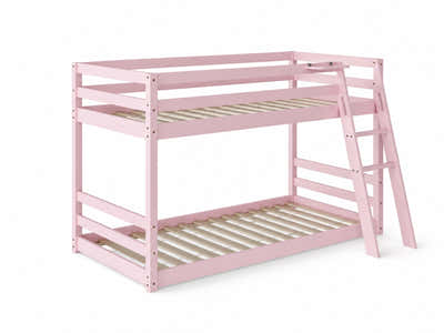 Xclusive Polli Mid-Sleeper Bunk Bed - Pink