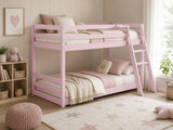 Xclusive Polli Mid-Sleeper Bunk Bed - Pink