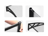 Clear Window Awning 100cm x 120cm