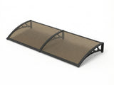 Brown Window Awning 100cm x 240cm