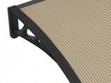 Brown Window Awning 100cm x 240cm