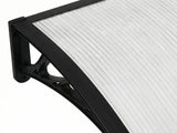 Clear Window Awning 100cm x 240cm