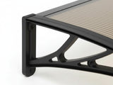 Brown Window Awning 100cm x 100cm