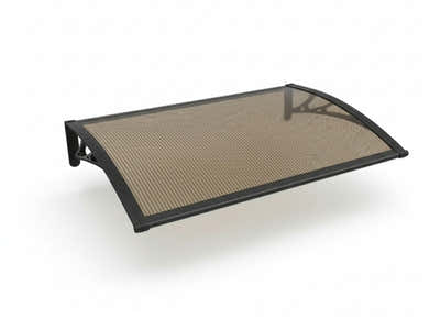 Brown Window Awning 100cm x 100cm