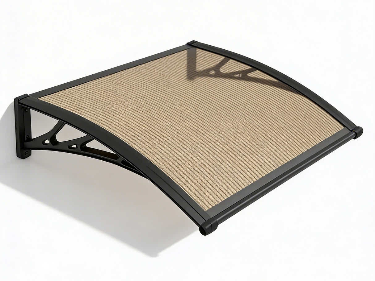 Brown Window Awning 100cm x 100cm