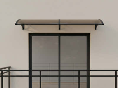 Brown Window Awning 100cm x 200cm