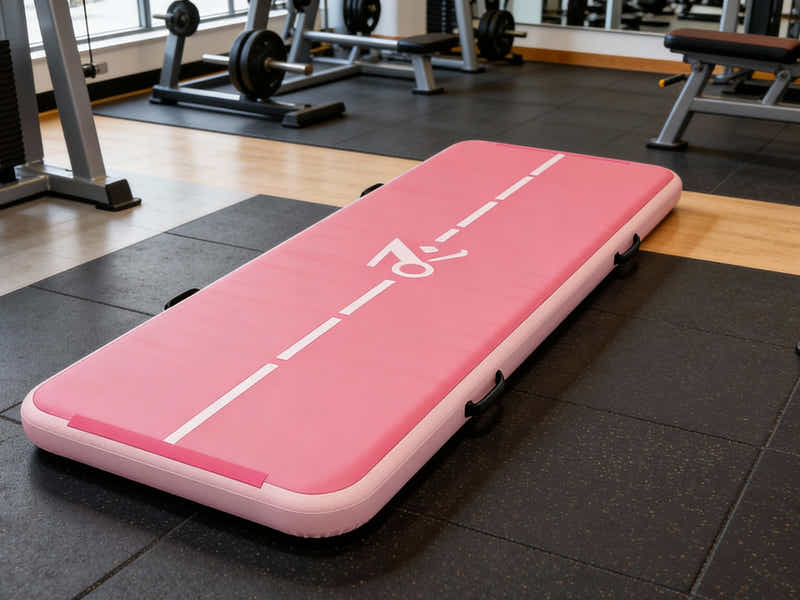 Air Track Pink – 400cm x 100cm x 10cm