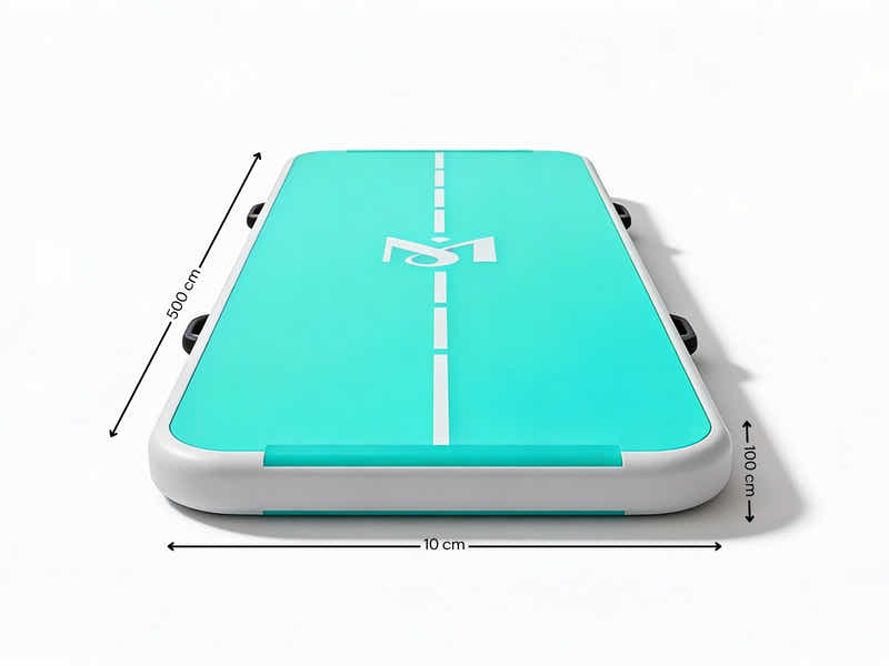 Air Track Green – 600cm x 100cm x 10cm