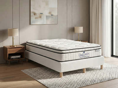 Xclusive Bed Base & Boucle22 Mattress - Single