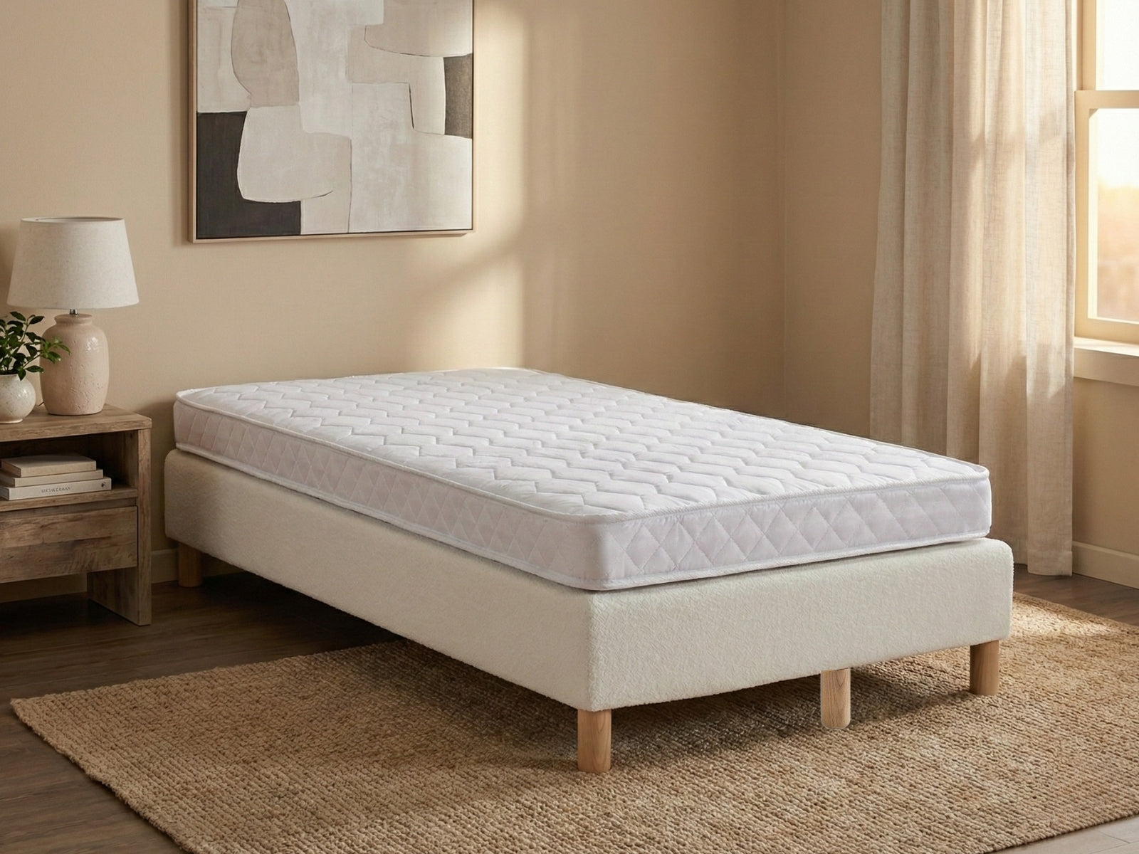 Xclusive Bed Base & Bon15 Mattress - Single