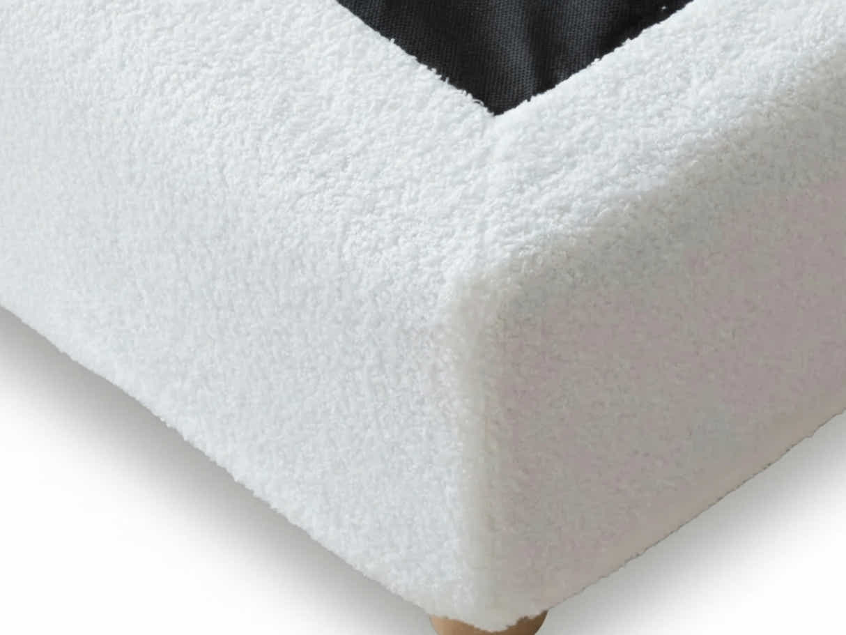DS Xclusive Boucle Bed Base - Single