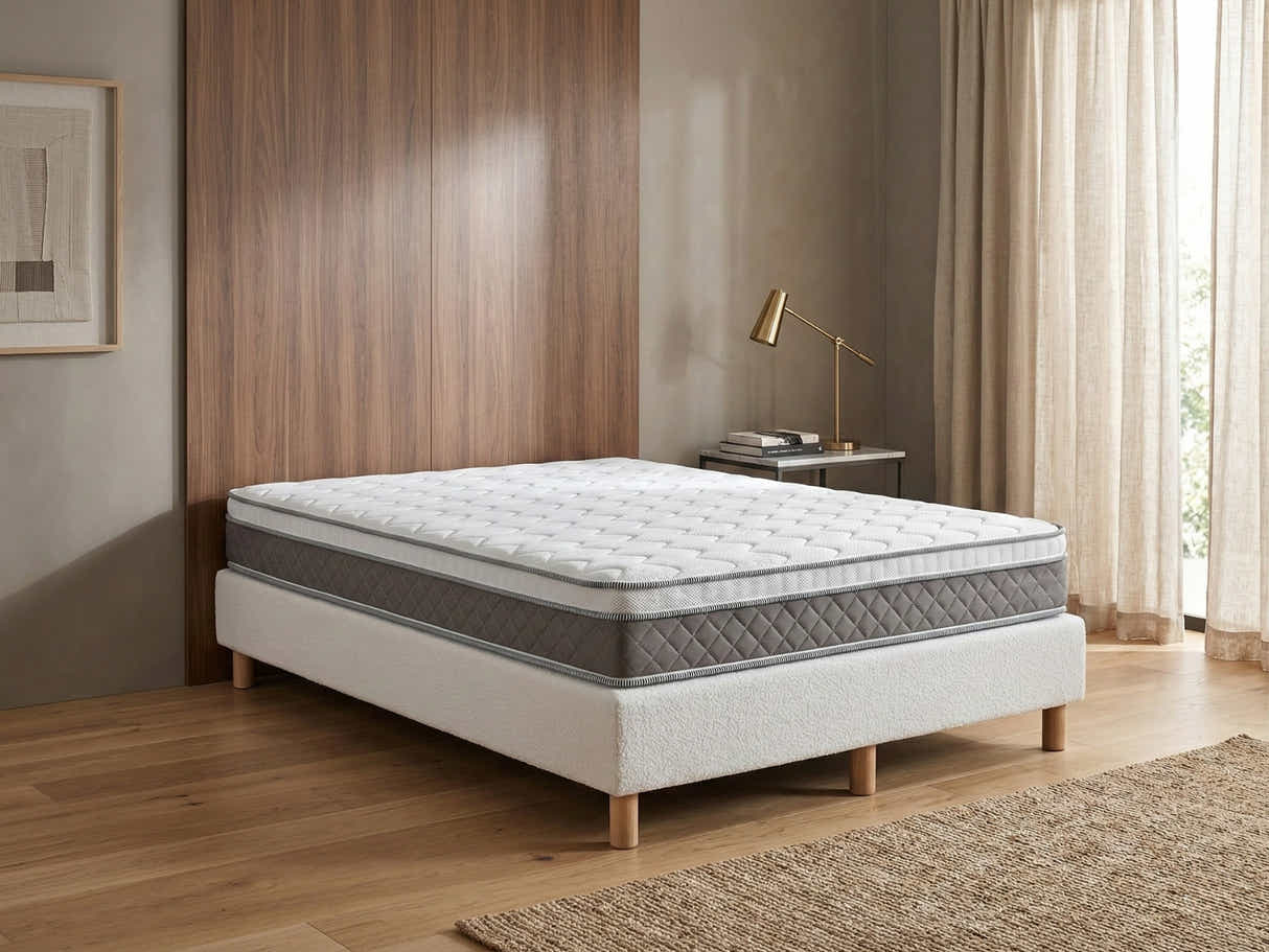 Xclusive Bed Base & MEM 23 cm Mattress - King Single