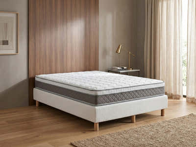 Xclusive Bed Base & MEM 23 cm Mattress - King Single