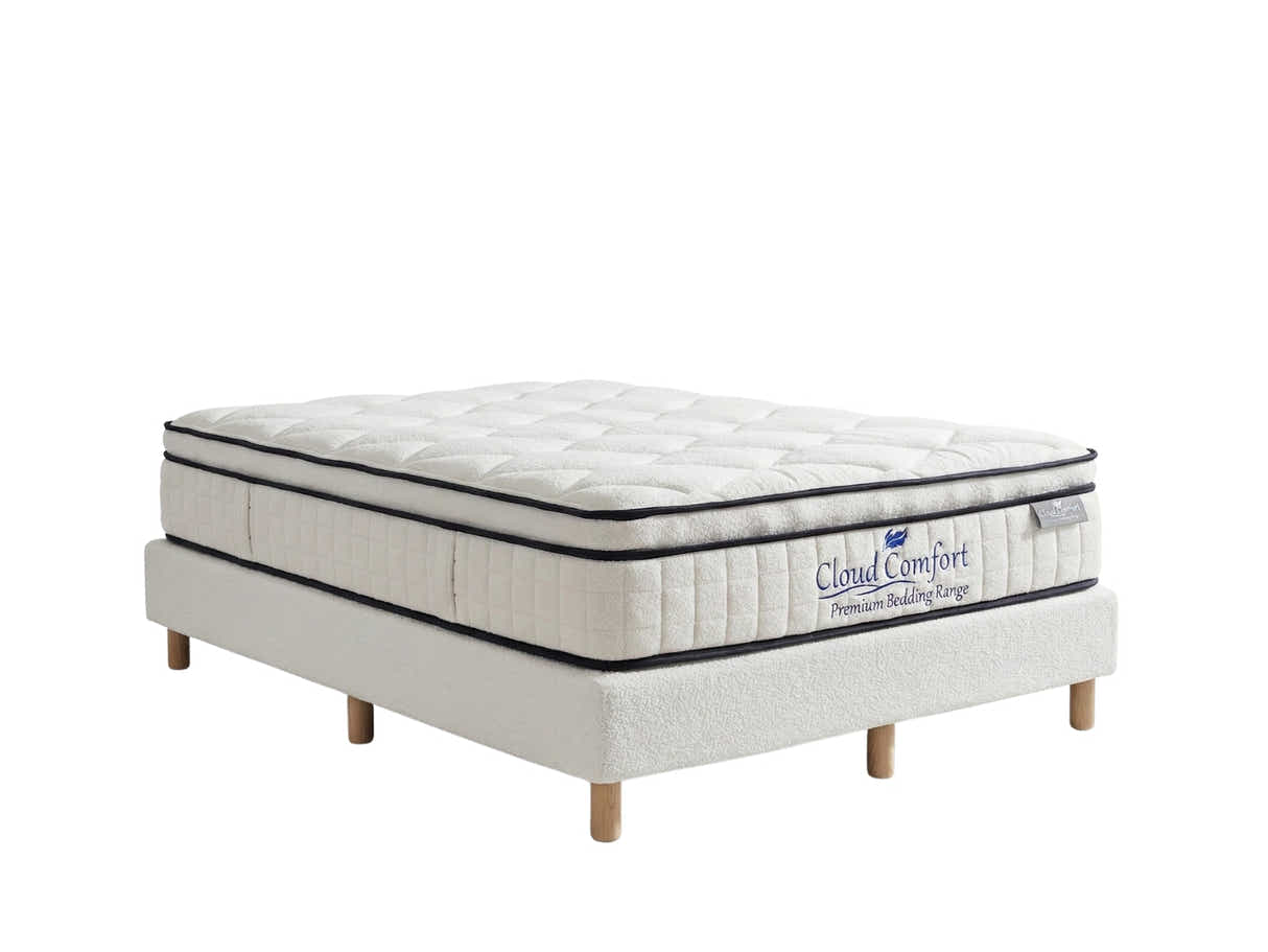 Xclusive Bed Base & Boucle22 Mattress - Double