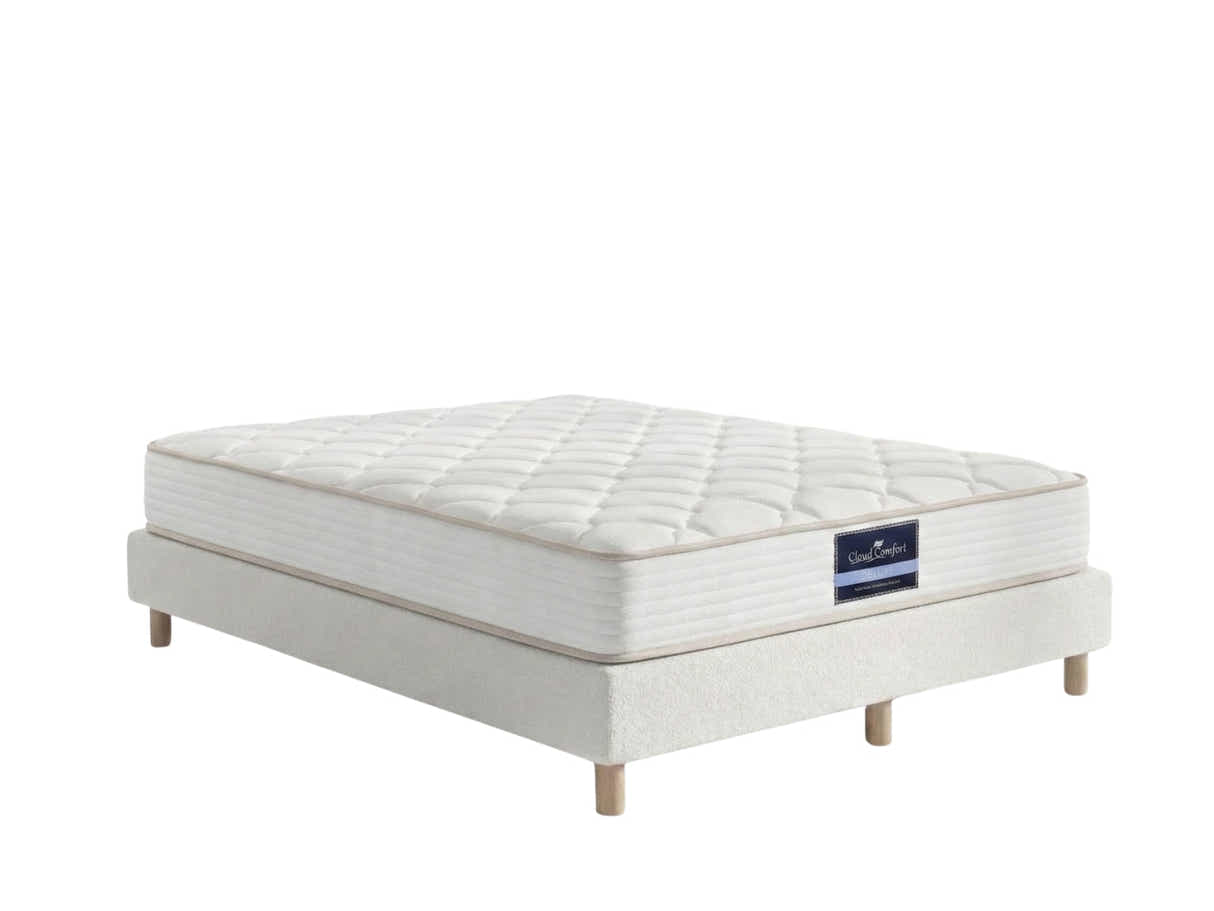 Xclusive Bed Base & PIL20 Mattress with Pillows - Double