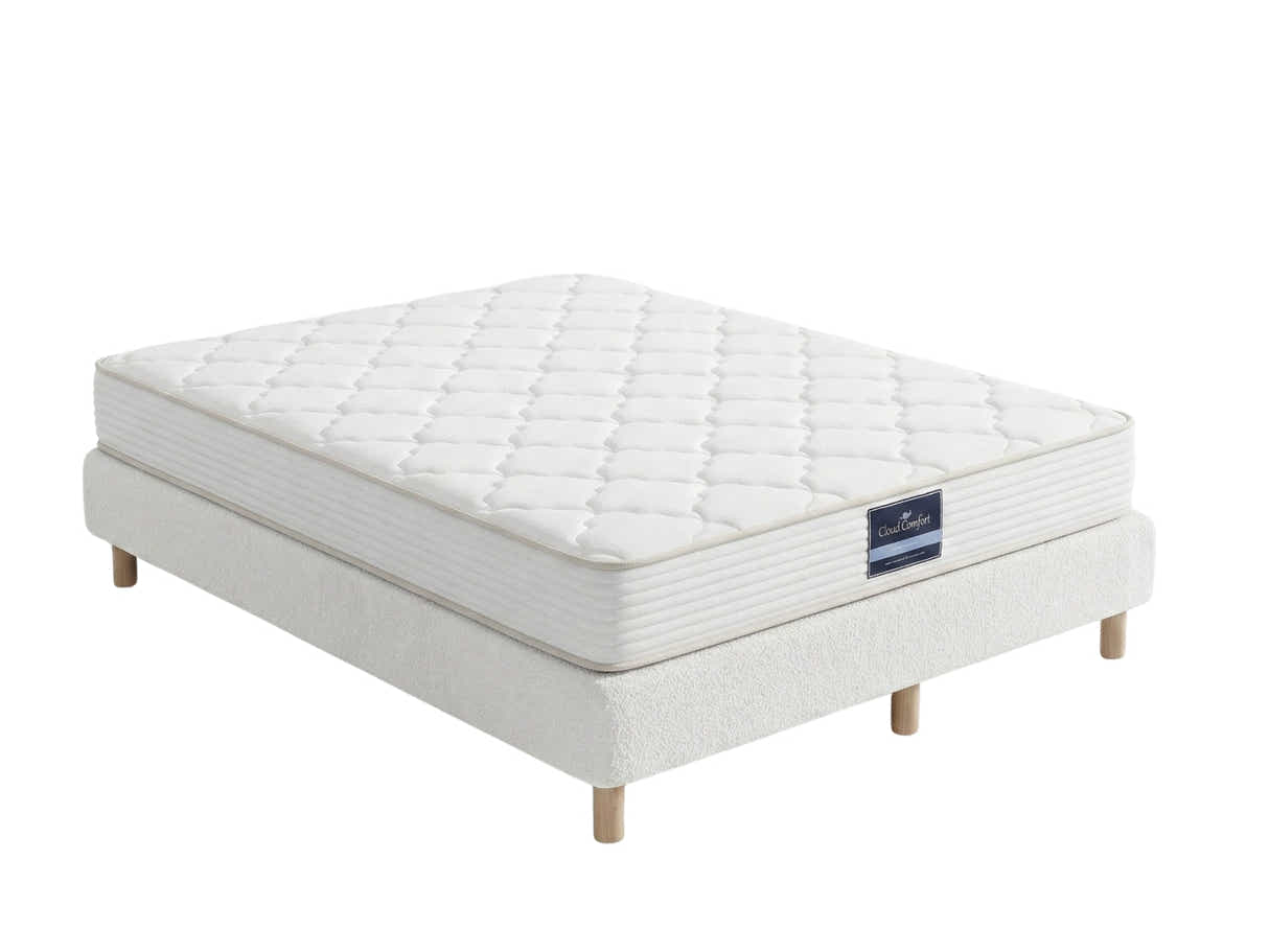 Xclusive Bed Base & PIL20 Mattress with Pillows - Queen