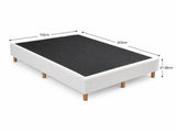 DS Xclusive Boucle Bed Base - Queen