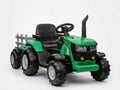 Ride On Tractor With Trailler Green
