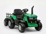 Ride On Tractor With Trailler Green
