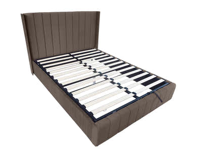 DS Gyllene Storage Bed Brown - Queen
