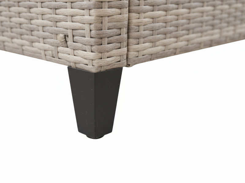 Sanstar 2PC Patio Set Khaki+Grey