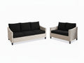 Sanstar 2-Piece Patio Set - Black