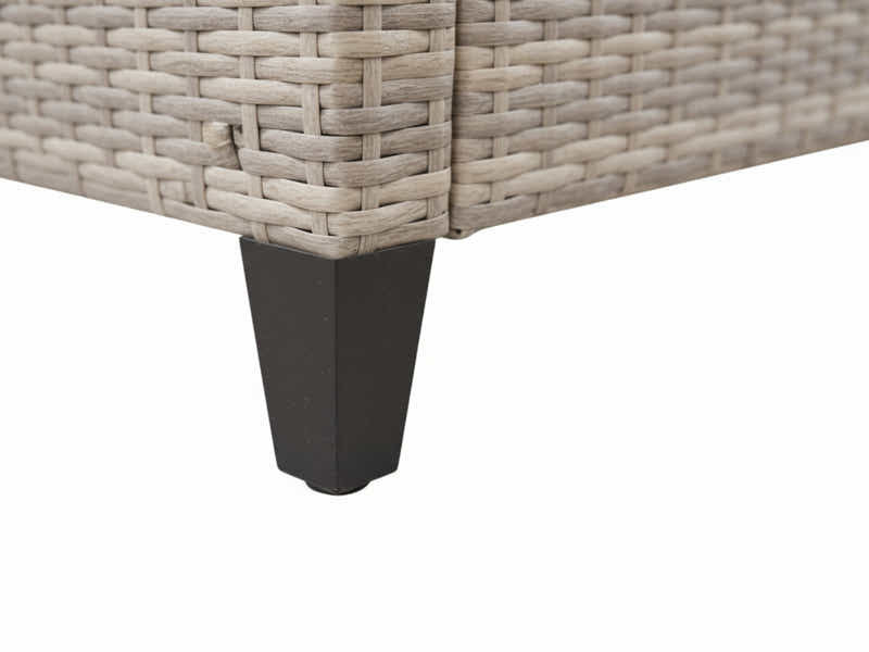 Sanstar 2PC Patio Set Khaki+Black