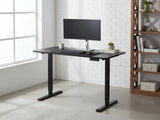 Height Adjustable Desk Set - Black