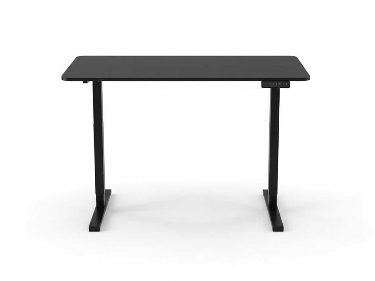 Height Adjustable Desk Set - Black