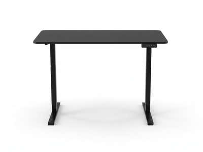 Height Adjustable Desk Set - Black