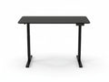 Height Adjustable Desk Set - Black