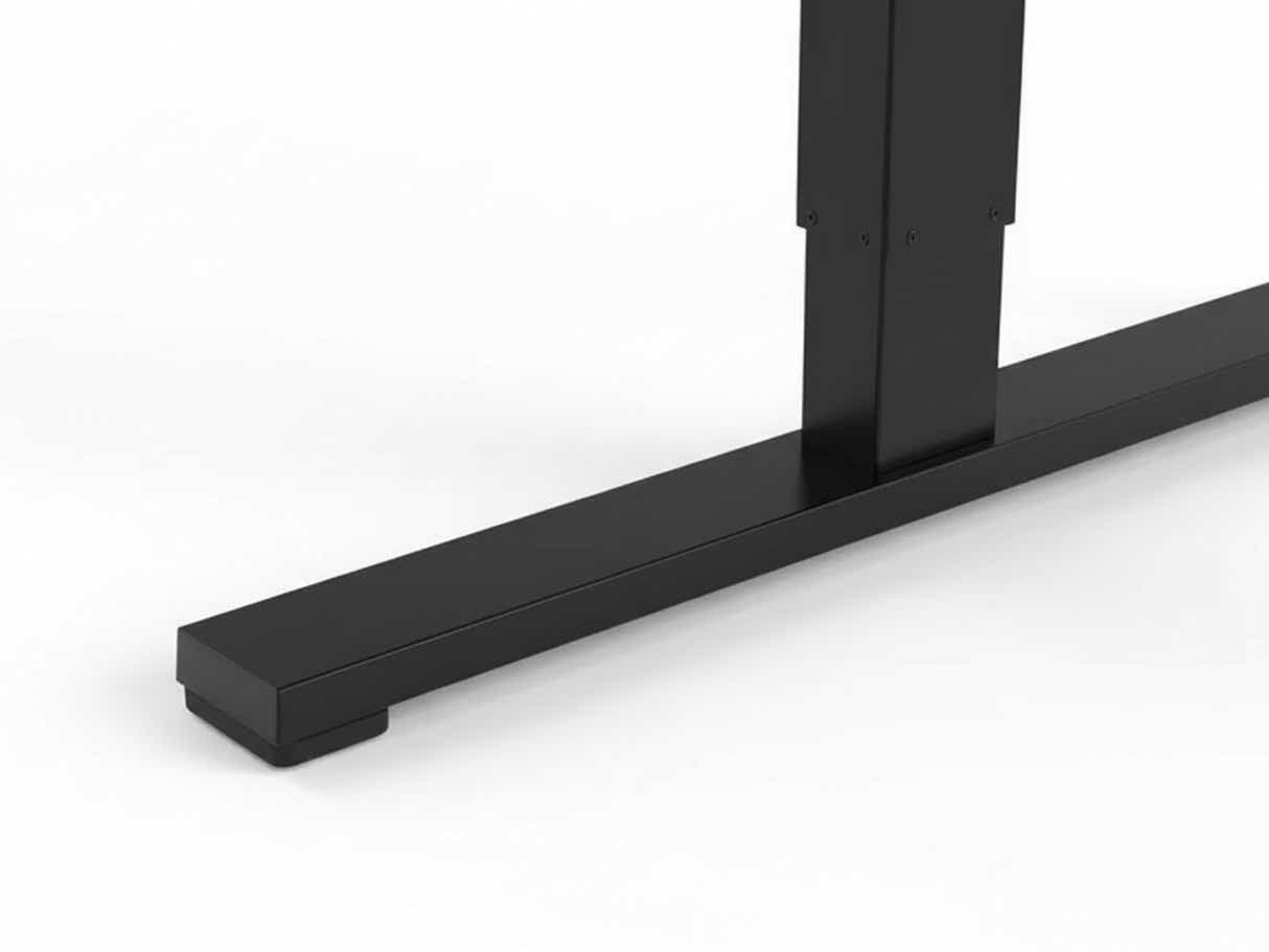 Height Adjustable Desk Set - Black