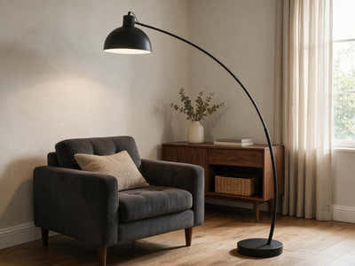 Barn Floor Lamp - Black