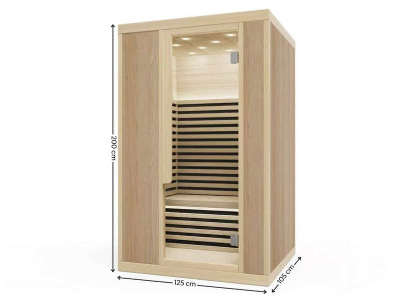 Sirius 2 Person Low EMF Far Infrared Sauna
