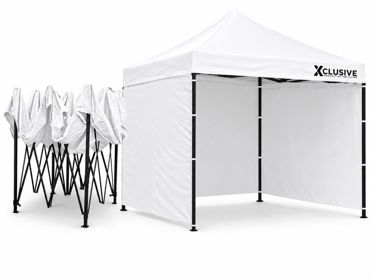 Xclusive Gazebo with Carry Bag 3m x 3m - White
