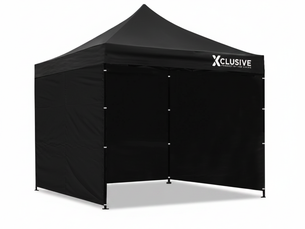 Xclusive Gazebo with Carry Bag 3m x 3m - Black