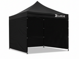 Xclusive Gazebo with Carry Bag 3m x 3m - Black