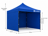 Xclusive Gazebo with Carry Bag 3m x 3m - Blue