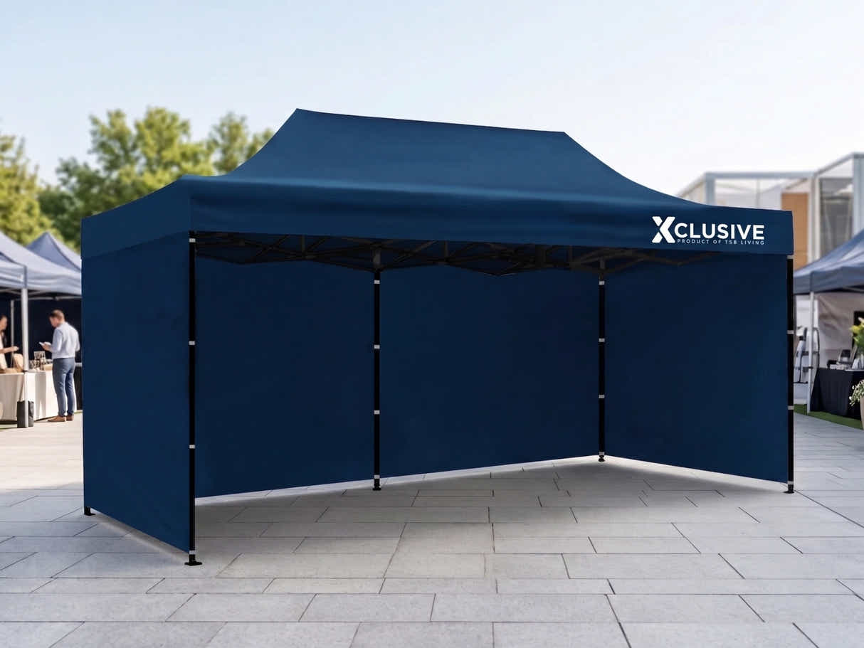 Xclusive Gazebo with Carry Bag 3m x 6m - Navy