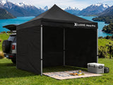 Xclusive Gazebo HEX 3m x 3m - Black