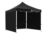 Xclusive Gazebo HEX with Wheel Bag 3m x 3m - Black