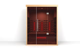 PORVOO 3 Person Low EMF + Red Tube Full spectrum Sauna