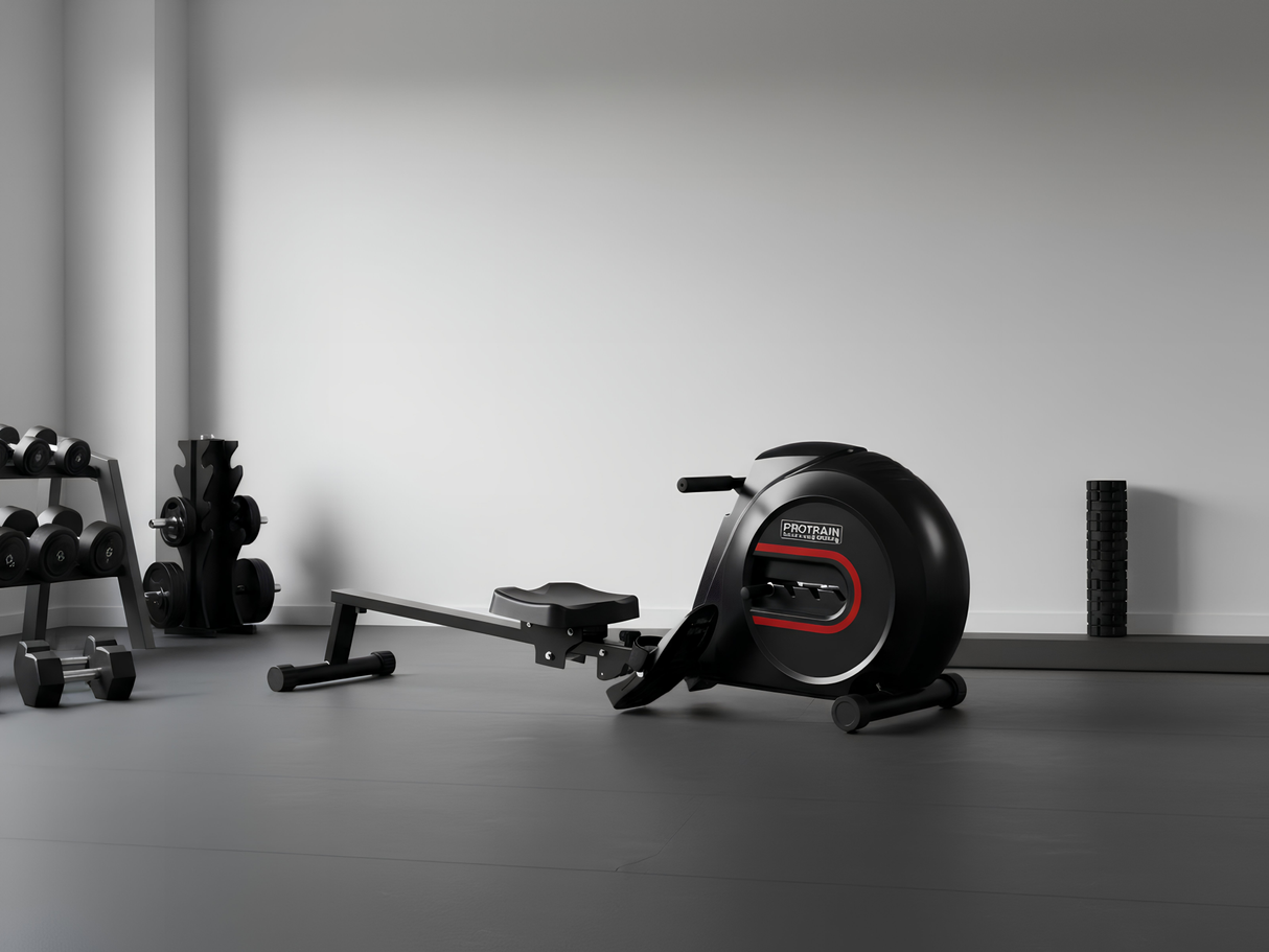 Rowing Machine Elastic Rope System