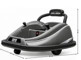 Kids Ride On Bumper Car - Grey