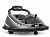 Kids Ride On Bumper Car - Grey